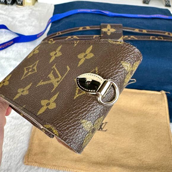 Louis Vuitton Card Case Key Fob holder lanyard w/ handmade lanyard CUSTOM - Picture 10 of 16